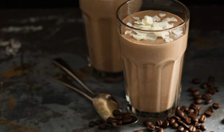 Coconut Latte Protein Smoothie