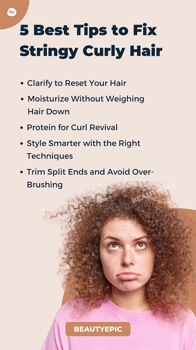 Fix Stringy Curly Hair