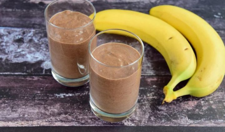 Chocolate Banana Protein Smoothie