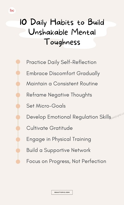 Daily Habits to Build Unshakable Mental Toughness