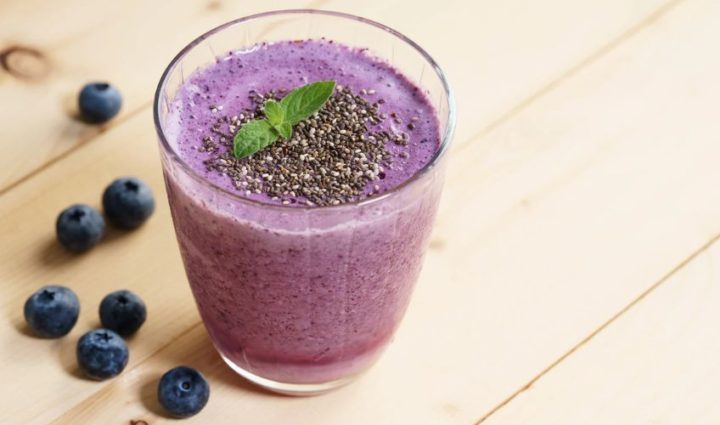Blueberry Chia Smoothie