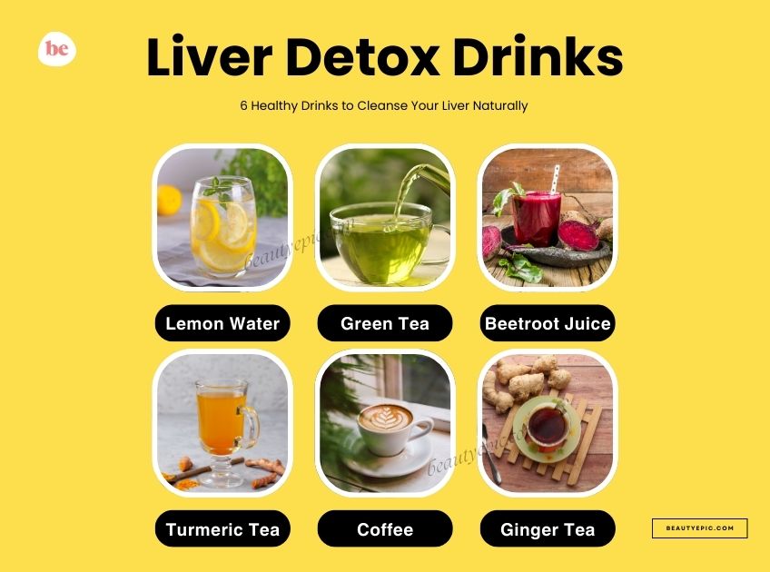 6 Best Liver Detox Drinks for Natural Cleansing