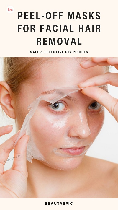 Peel-Off Masks for Facial Hair Removal