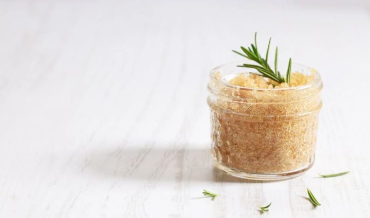 Sugar and Olive Oil Scrub