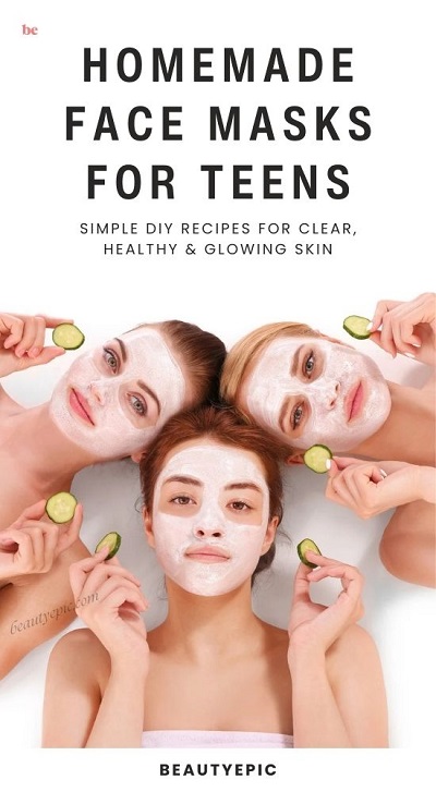 Homemade Face Masks for Teens