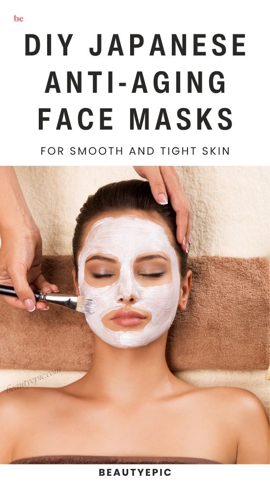 DIY Japanese Anti-Aging Face Masks
