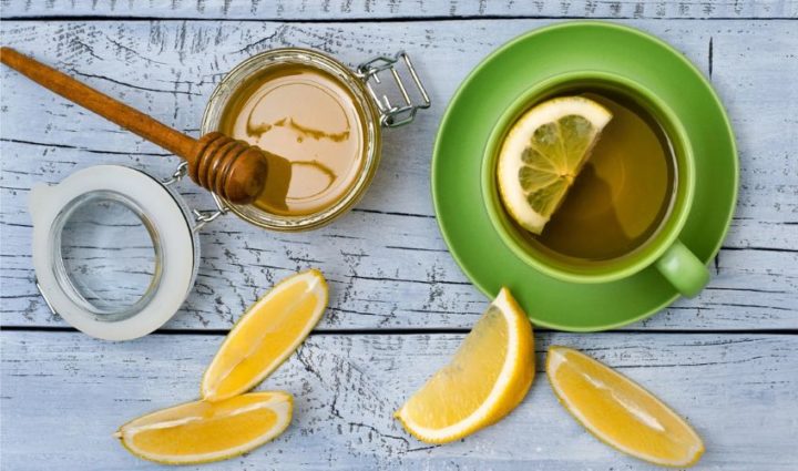 Green Tea with Lemon and Honey