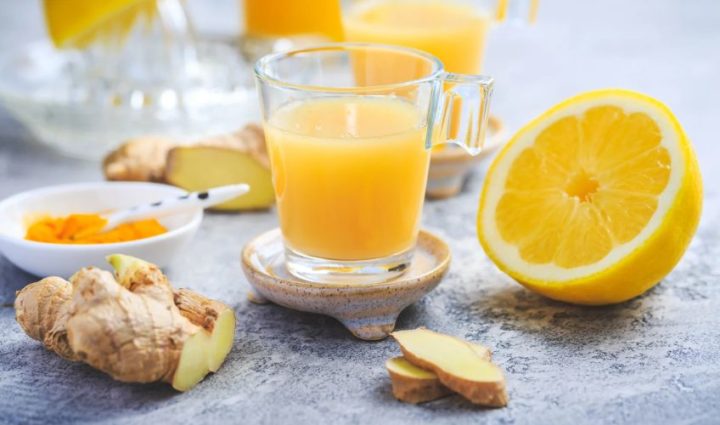 Citrus Ginger Immunity Drink