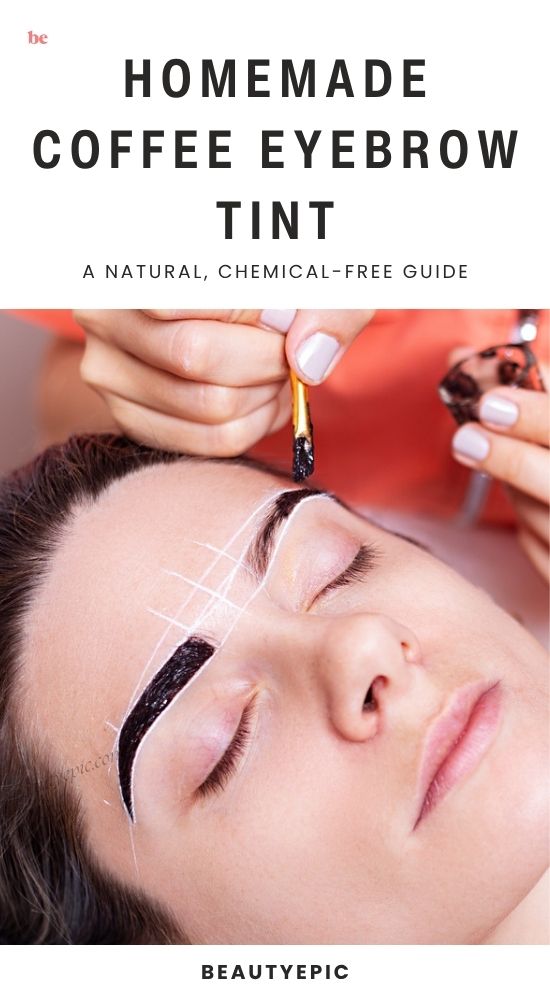 Homemade Coffee Eyebrow Tint
