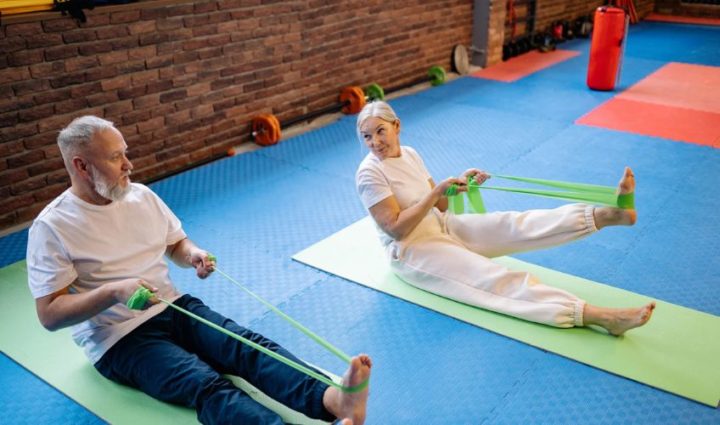 Resistance Band Toe Press