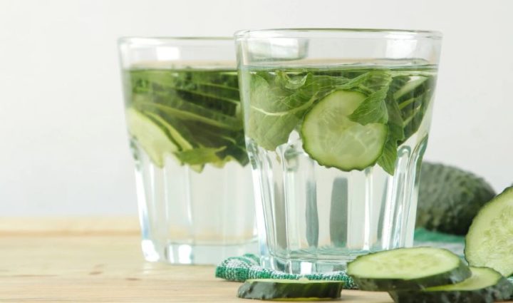 Cucumber and Mint Infused Water — Hydration That Heals