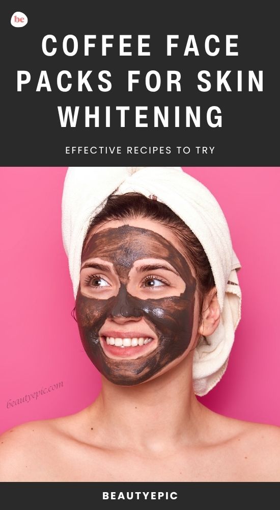 Coffee Face Packs for Skin Whitening