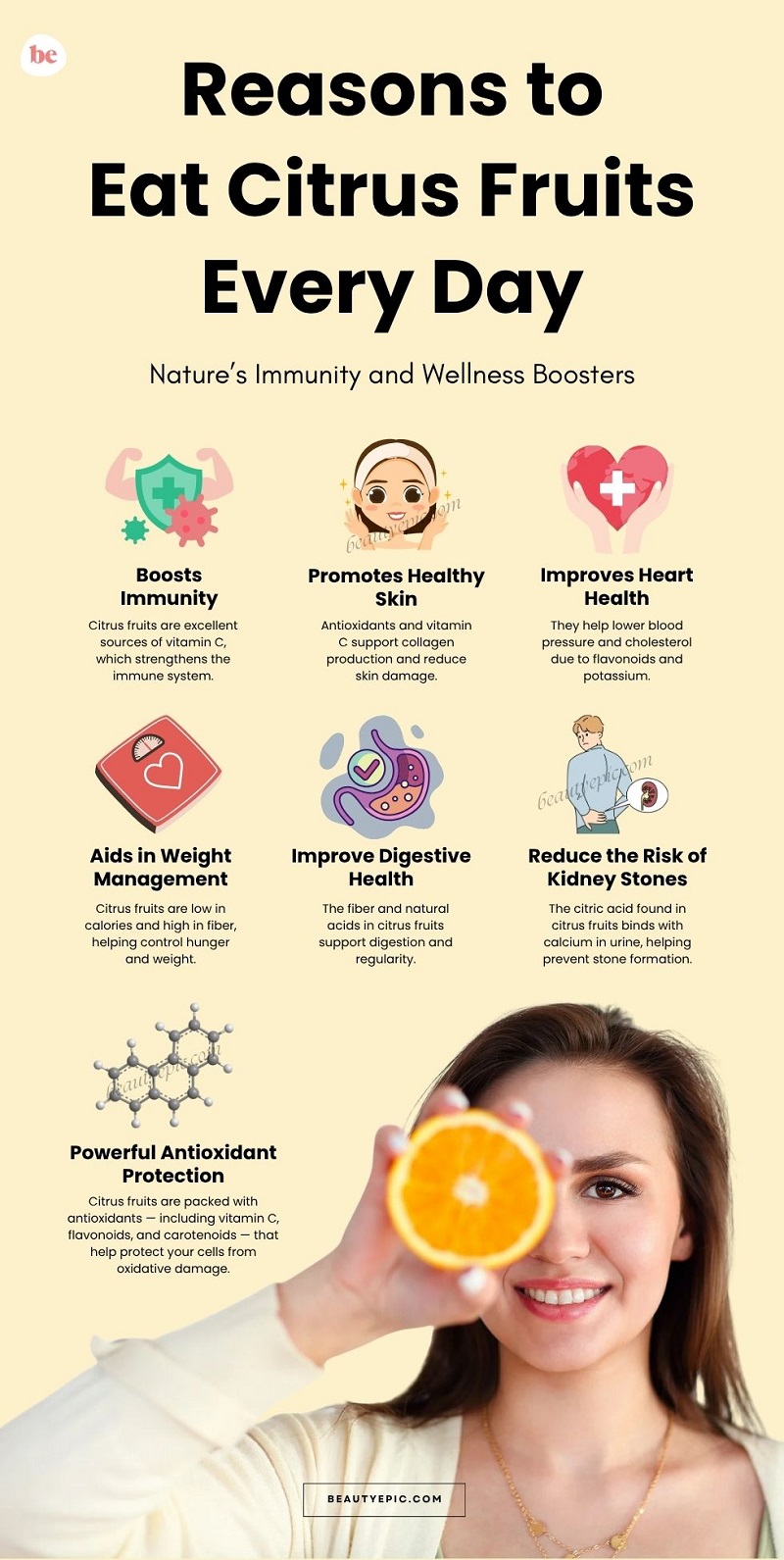 health benefits of citrus fruits