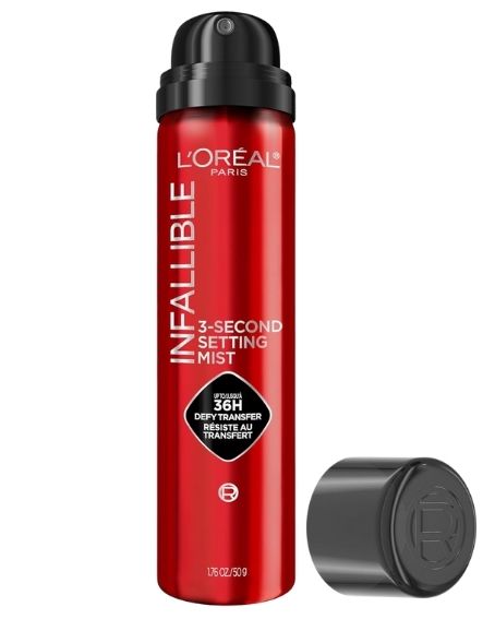 L’Oréal Paris Infallible 3-Second Setting Spray Mist Clear 1.76 oz