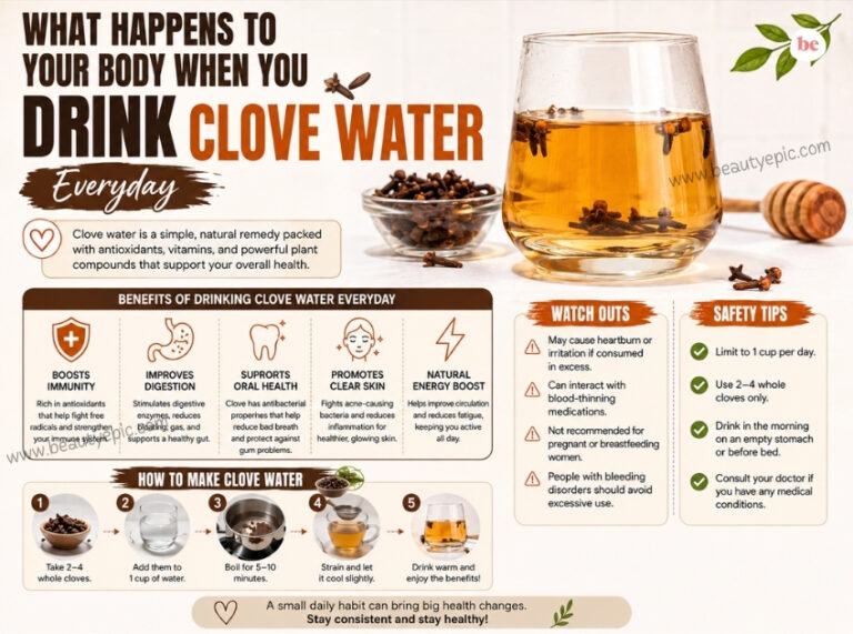benefits of clove water