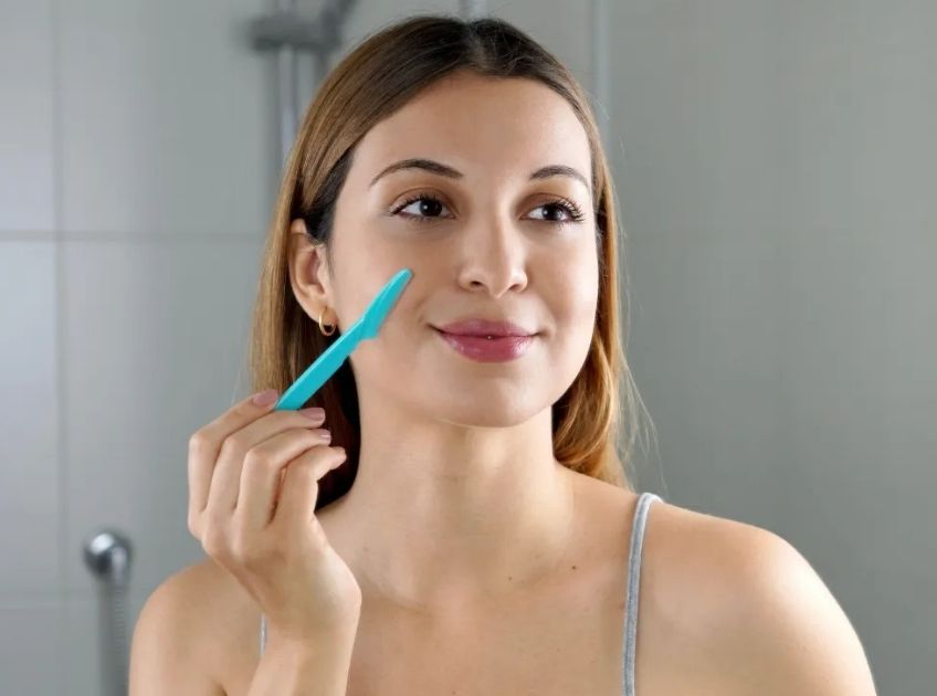 how to remove peach fuzz on your face